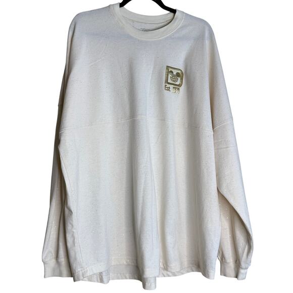 Walt Disney World Spirit Jersey Sweatshirt 50th Anniversary Castle Women XXL - Picture 1 of 12